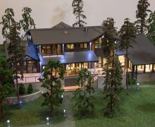 Макет загородного дома Фортуна 2
