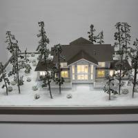 Макет загородного дома Фортуна