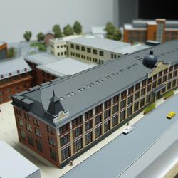Макет бизнес-центра Фабрика Станиславского