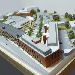 Макет бизнес-центра Фабрика Станиславского