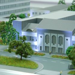 Макет делового центра Диапазон